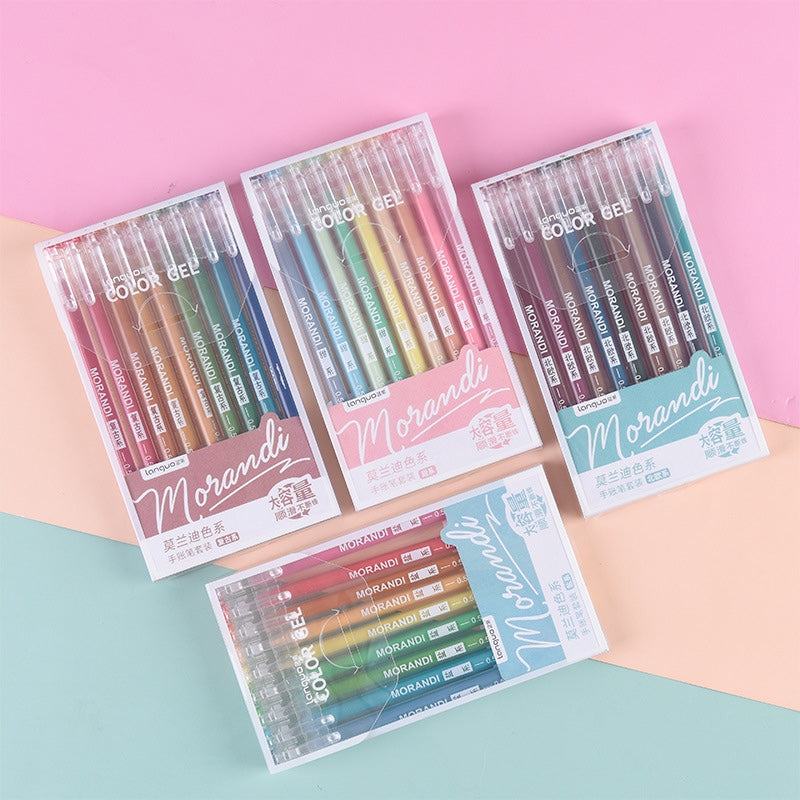 Morandi Needlepoint Gel Ink Pens