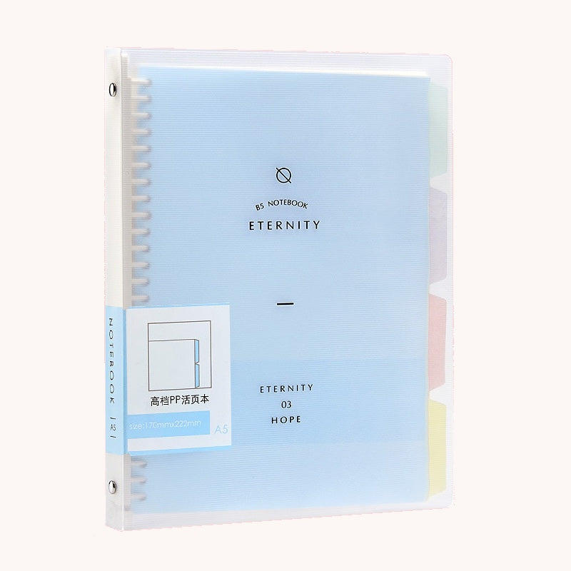 Eternity Binder Notebook Blue A5