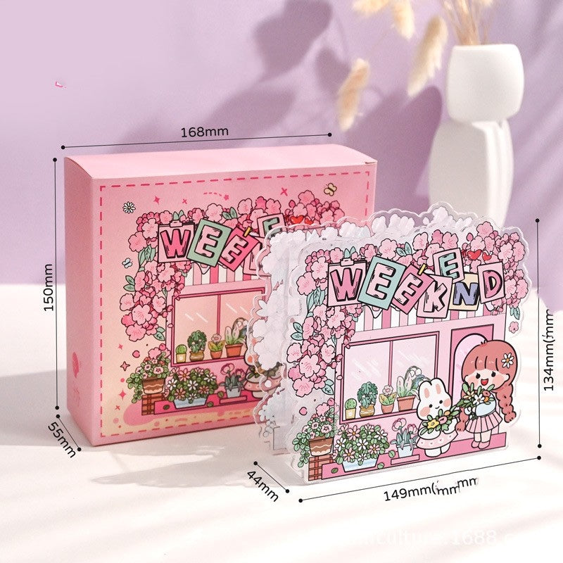 Floral Joy Pen Holder Romantic Weekend