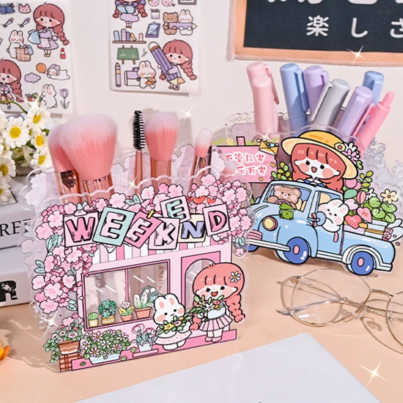 Floral Joy Pen Holder