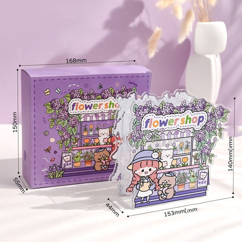 Floral Joy Pen Holder Flower Shop