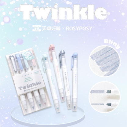Twinkle Dual Sided Shimmer Highlighter Sets