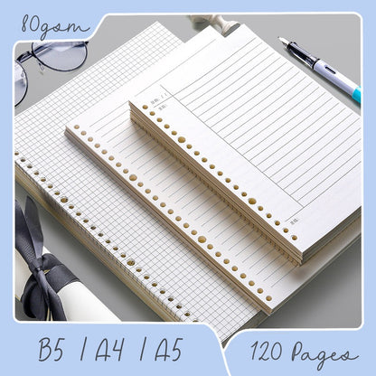Loose Leaf Paper Refill Sheets