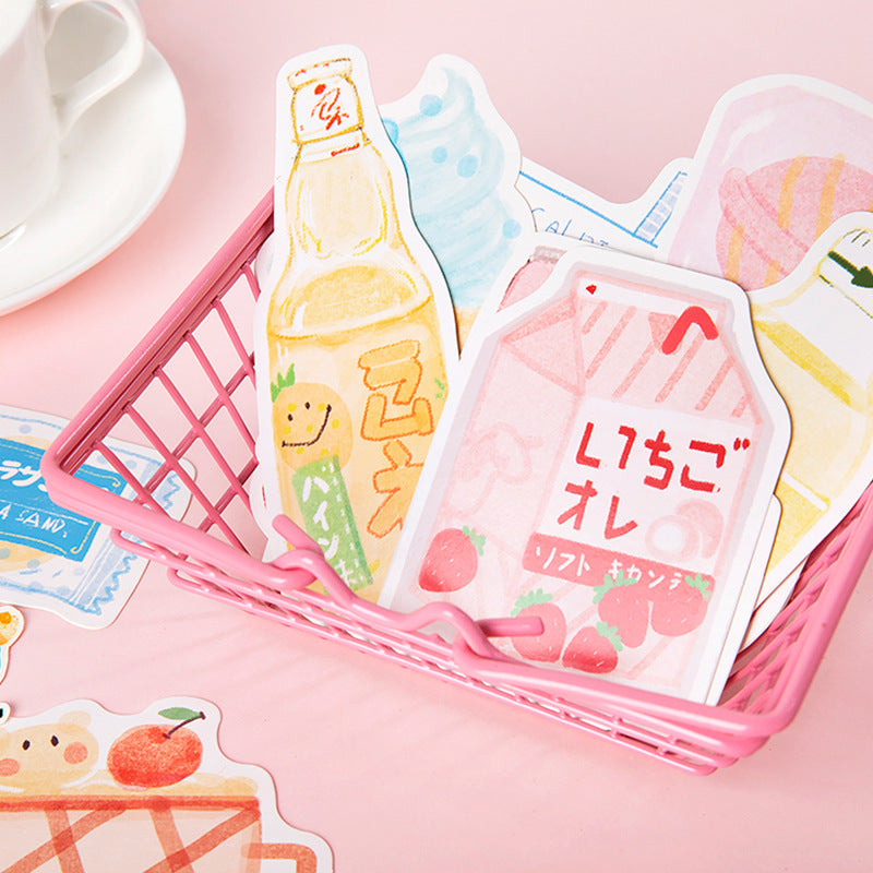 Cute Snack Shop Mini Postcard Set
