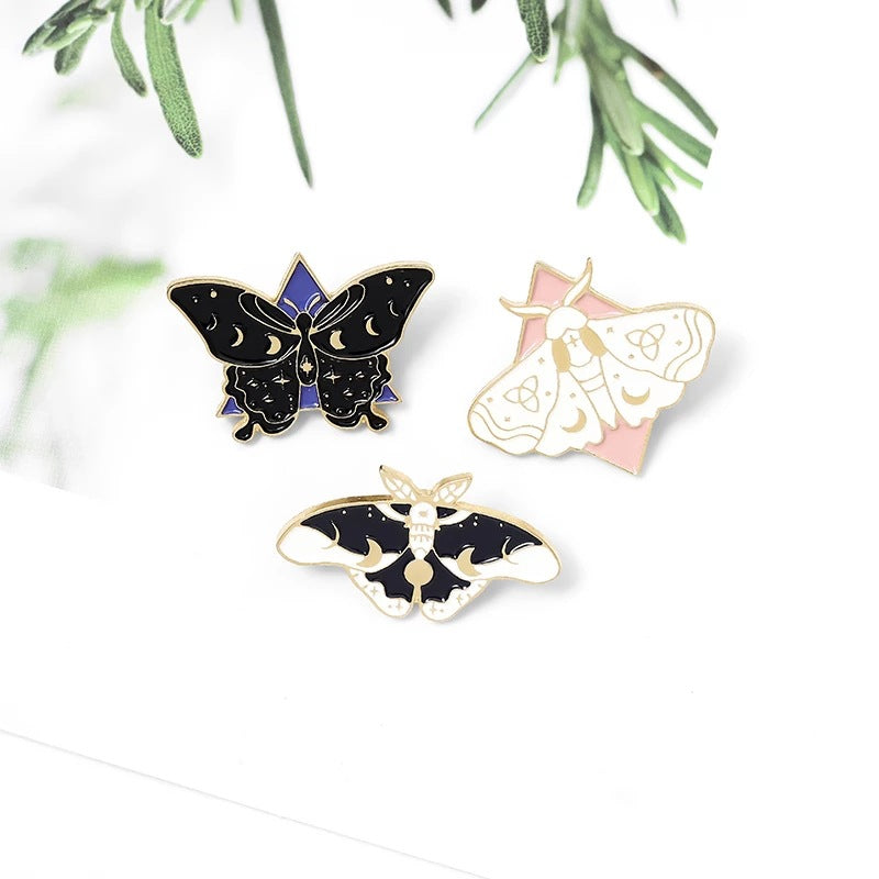 Beautiful Butterfly Enamel Pins