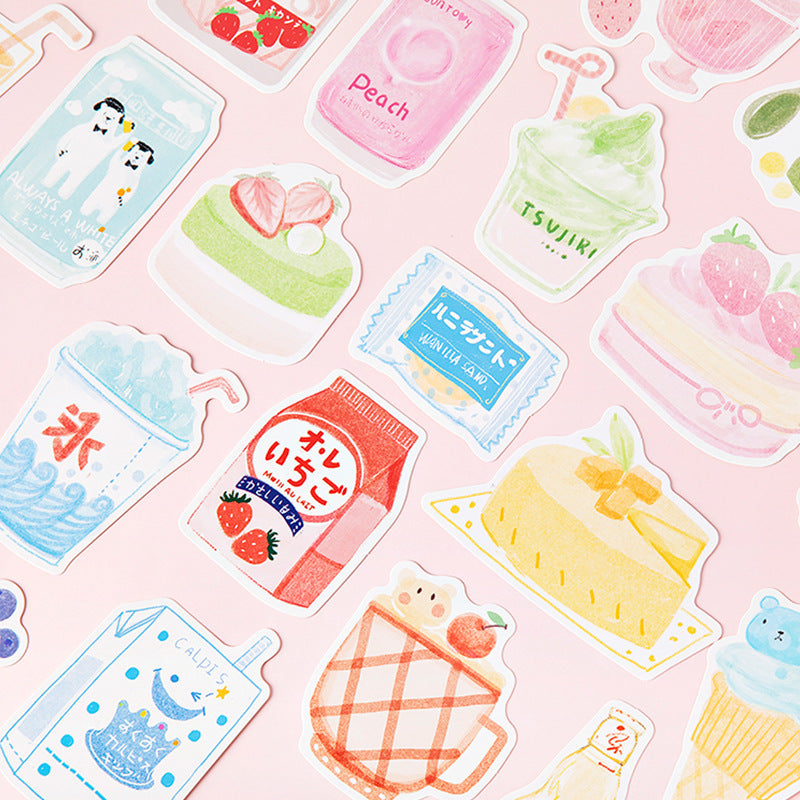 Cute Snack Shop Mini Postcard Set