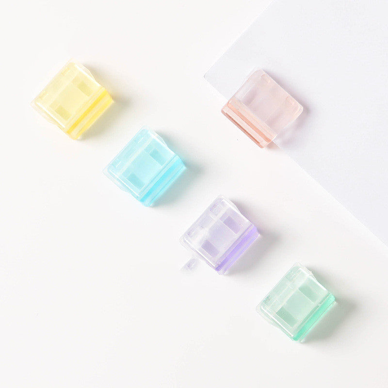 Candy Colour Transparent Paper Clips