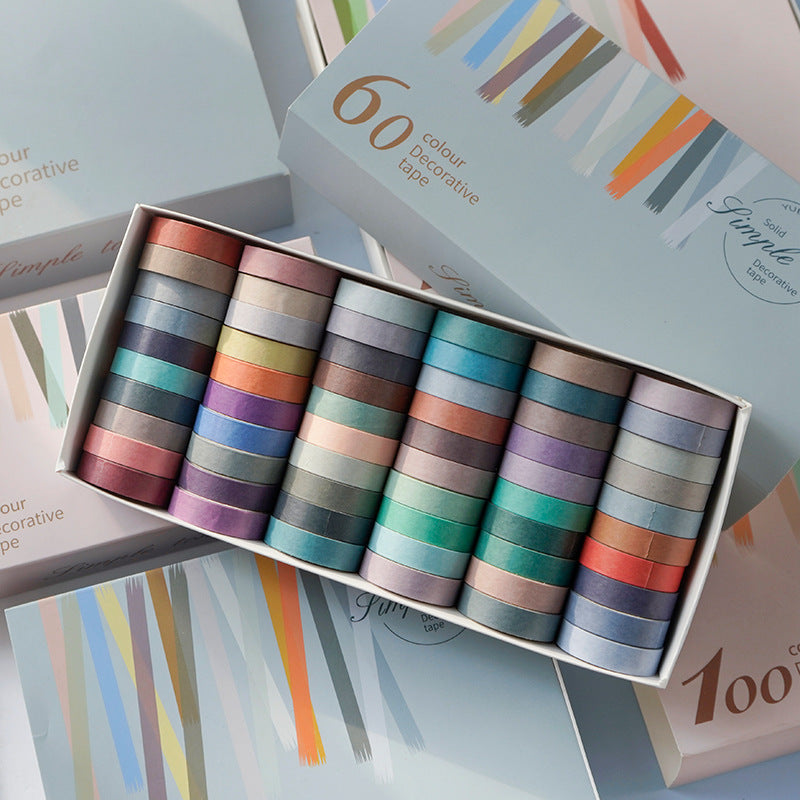 Macaron Washi Tape Box Sets