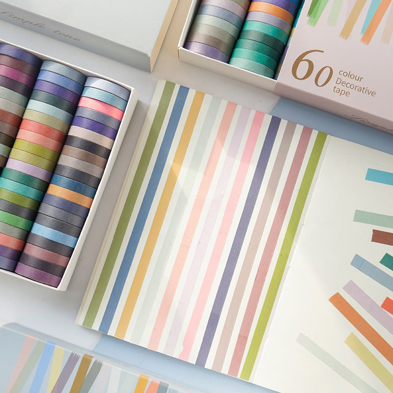 Macaron Washi Tape Box Sets