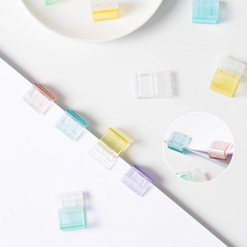 Candy Colour Transparent Paper Clips