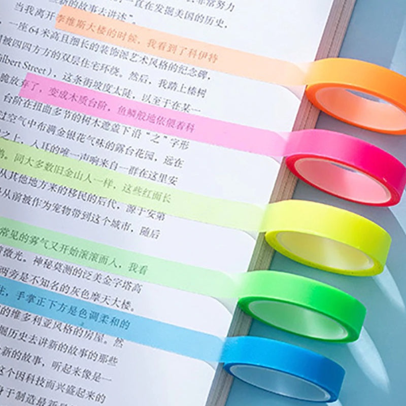 Semi Transparent Highlighter PET Tape