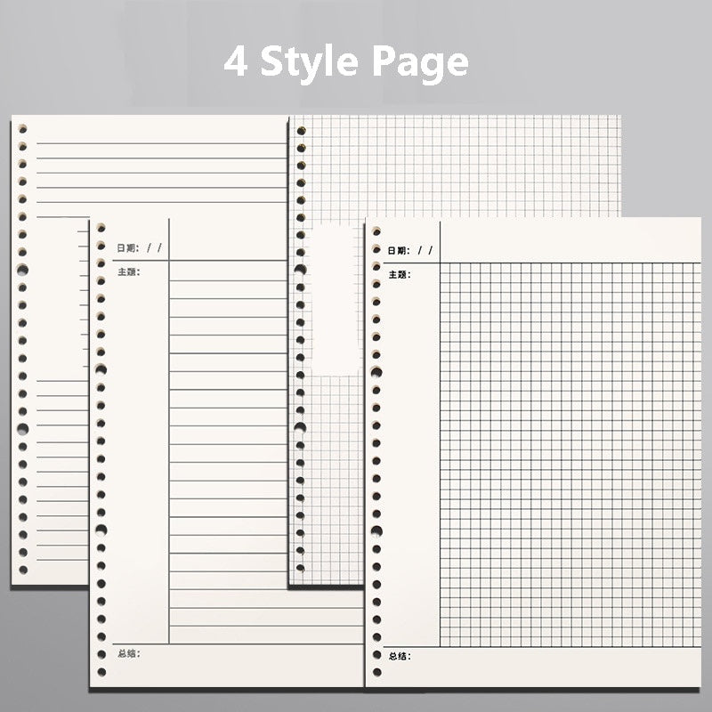 Loose Leaf Paper Refill Sheets