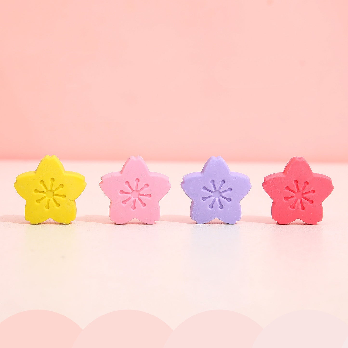 Cherry Blossom Eraser Set