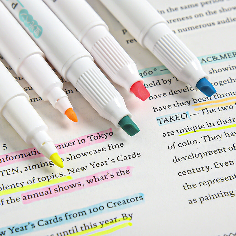 Soft Tip Pointliner Dual Sided Highlighter