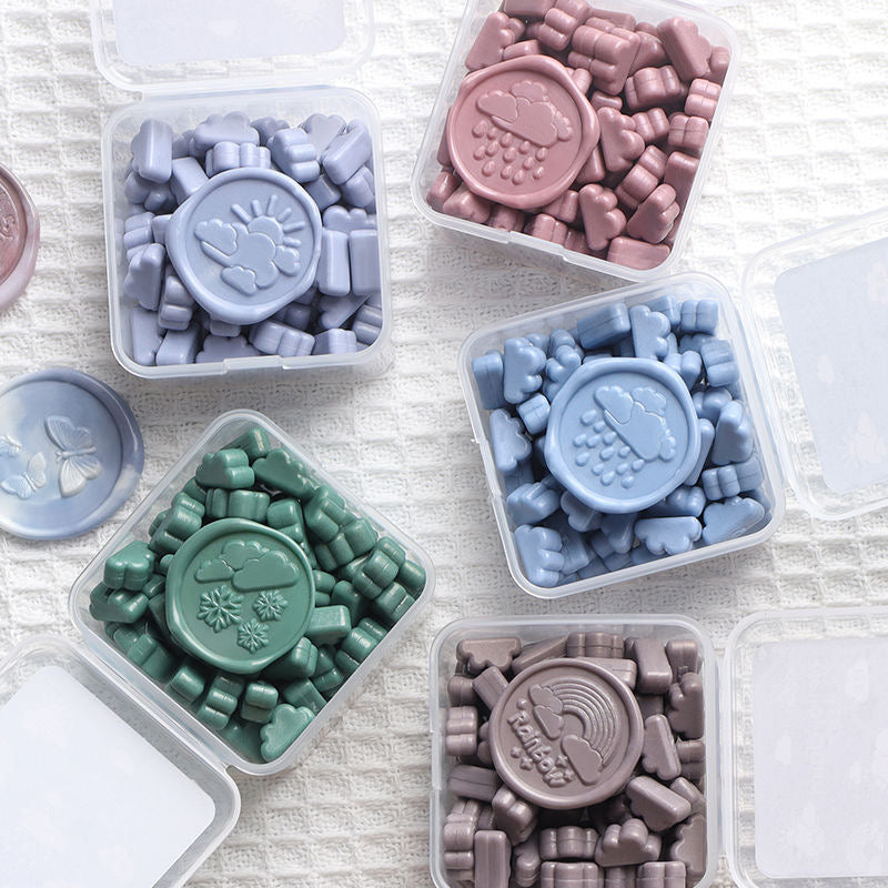 Cute Matte Cloud Shaped Sealing Wax