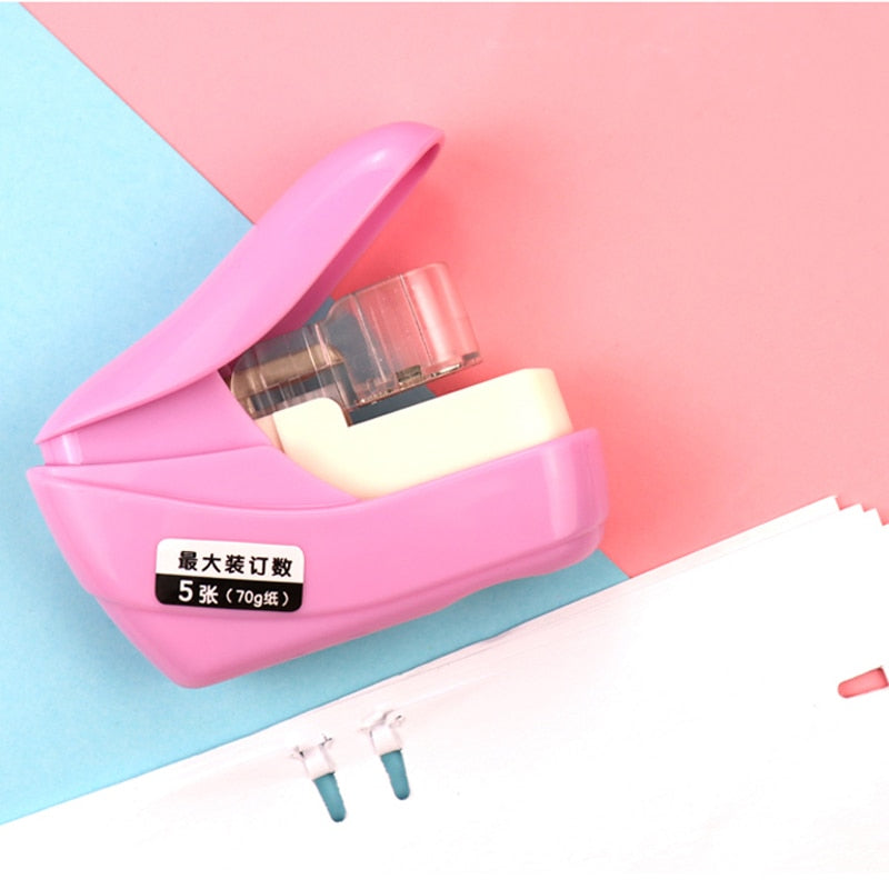 Candy Coloured Staple-Free Stapler