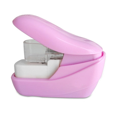 Candy Coloured Staple-Free Stapler Pink