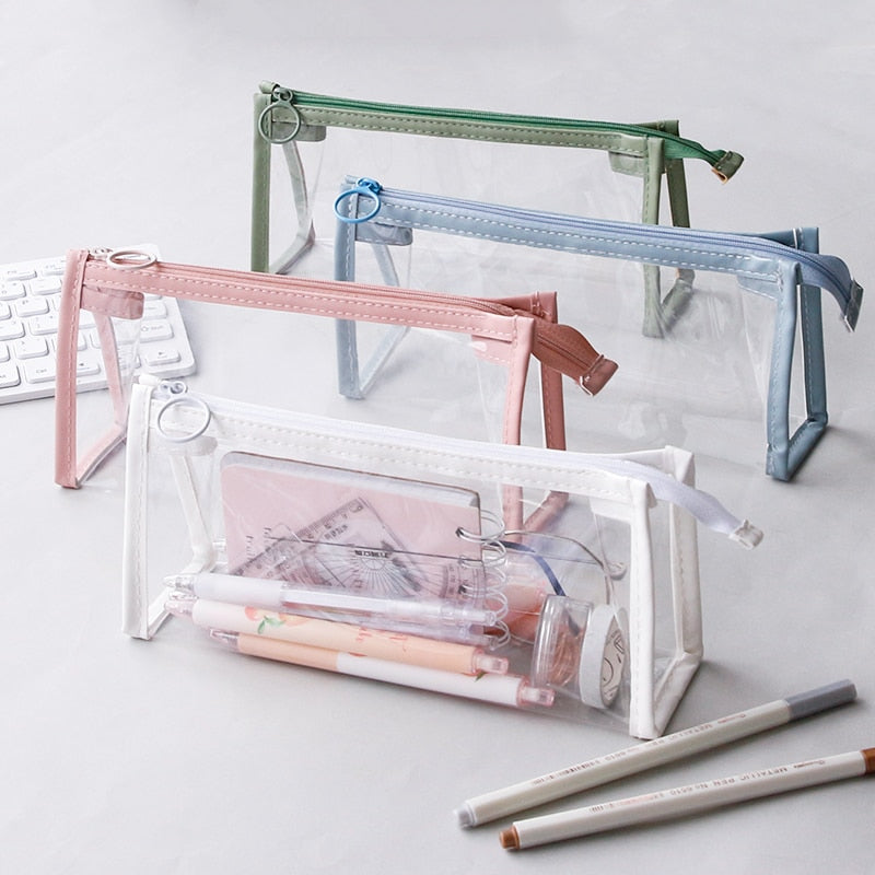 Transparent Large Pencil Case