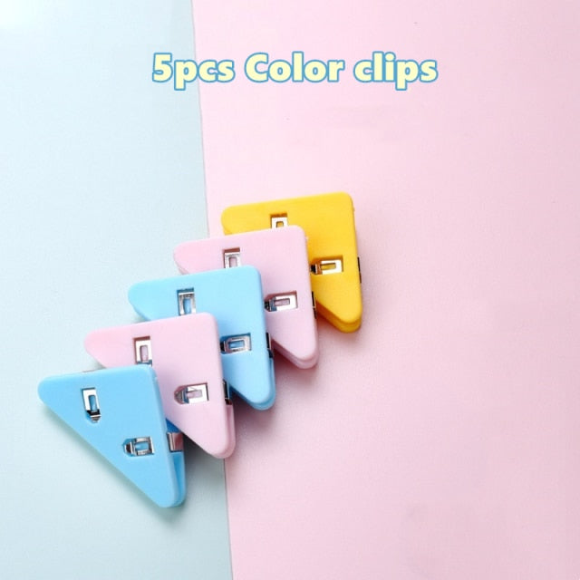 Colour Corner Clips Set Colours