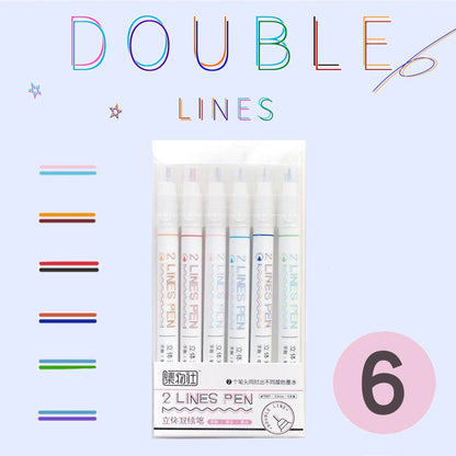 Double Line Pen Set