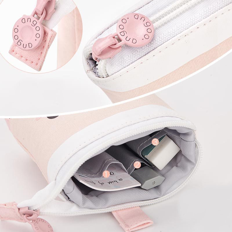 Retractable Bubble Tea Pencil Case