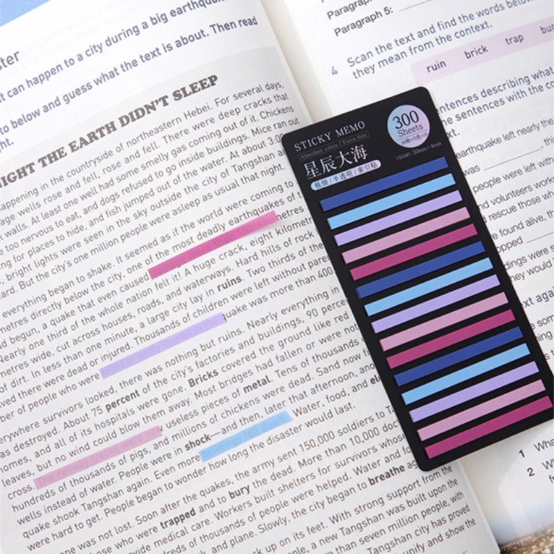 Index Translucent Sticky Notes