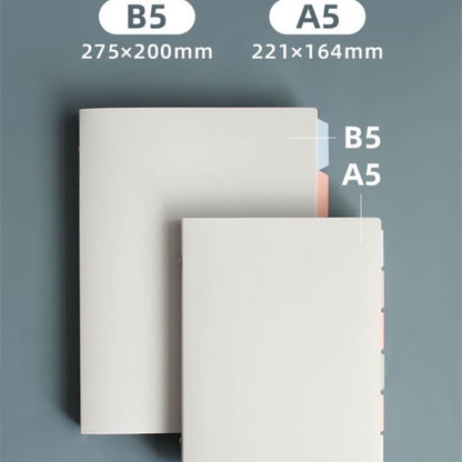Pastel Metal Binder Notebook