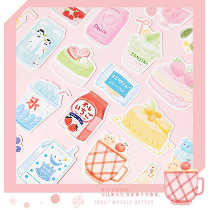 Cute Snack Shop Mini Postcard Set