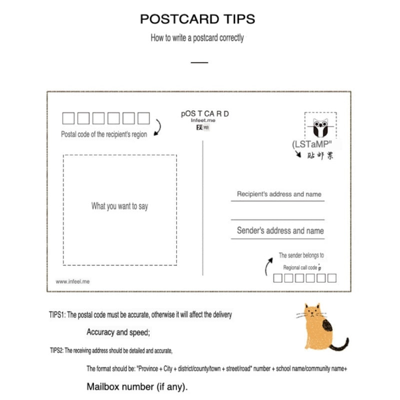 Tea Time Postcard Set