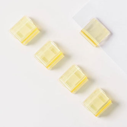 Candy Colour Transparent Paper Clips - Yellow