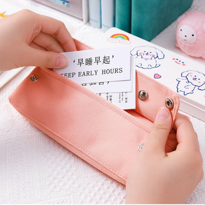 Cute Badge Pencil Case