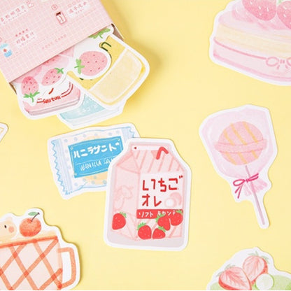 Cute Snack Shop Mini Postcard Set