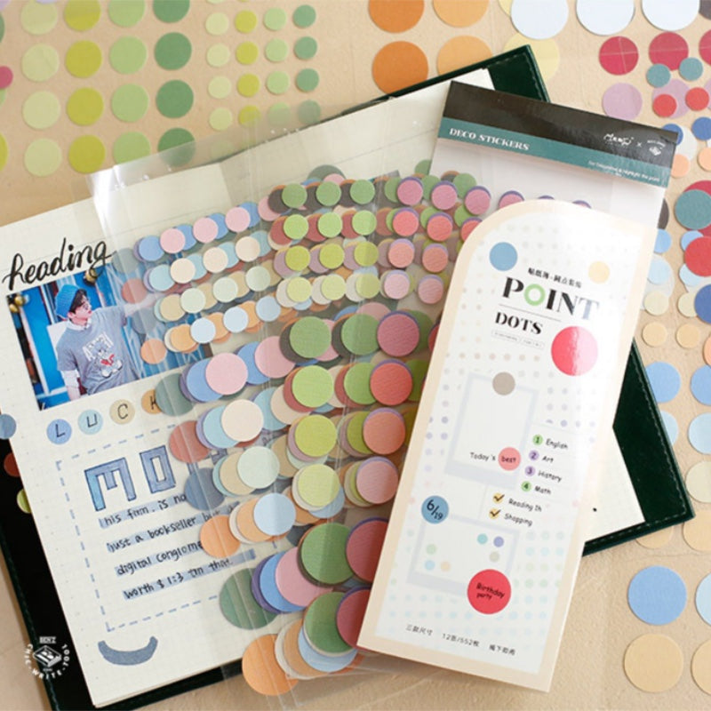 Dot Index Stickers