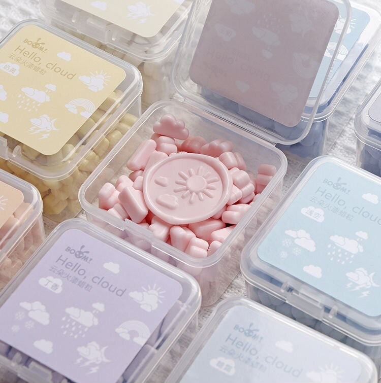 Cute Matte Cloud Shaped Sealing Wax