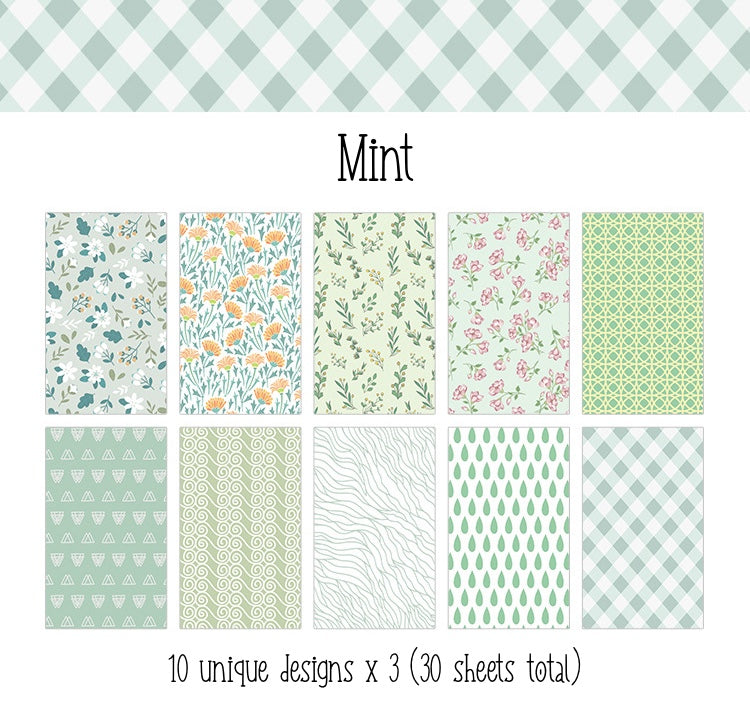 Floral Series Paper Ephemera C