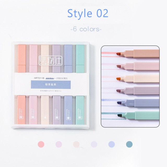 Pastel Highlighters 2